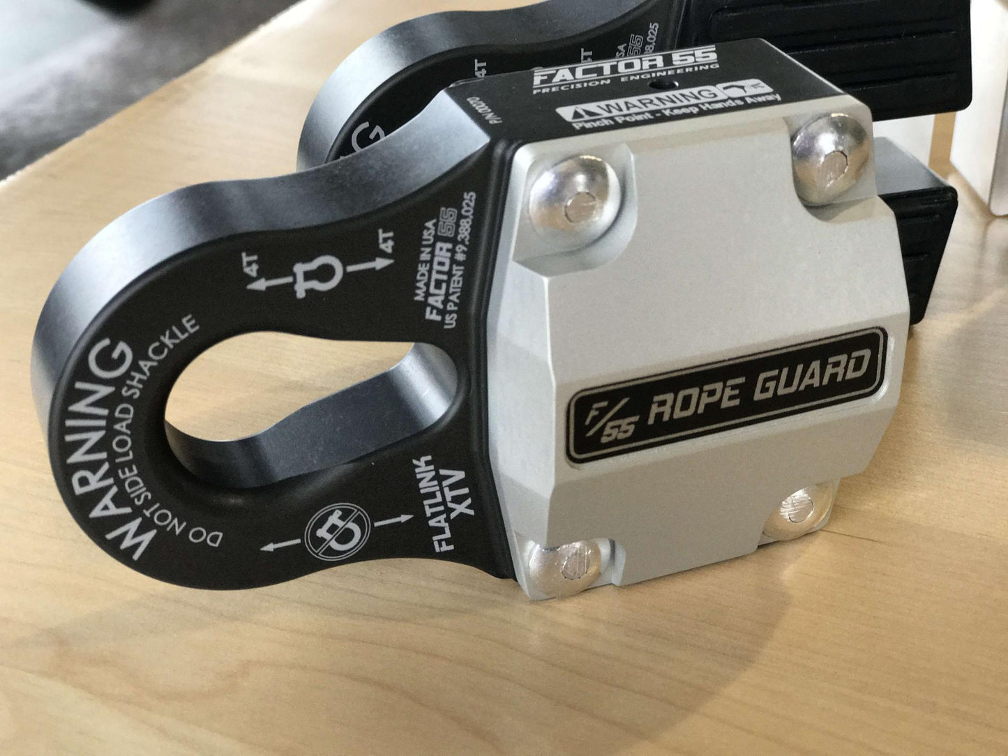 Factor 55 FlatLink XTV Rope Guard UTV/ATV Silver Factor 55