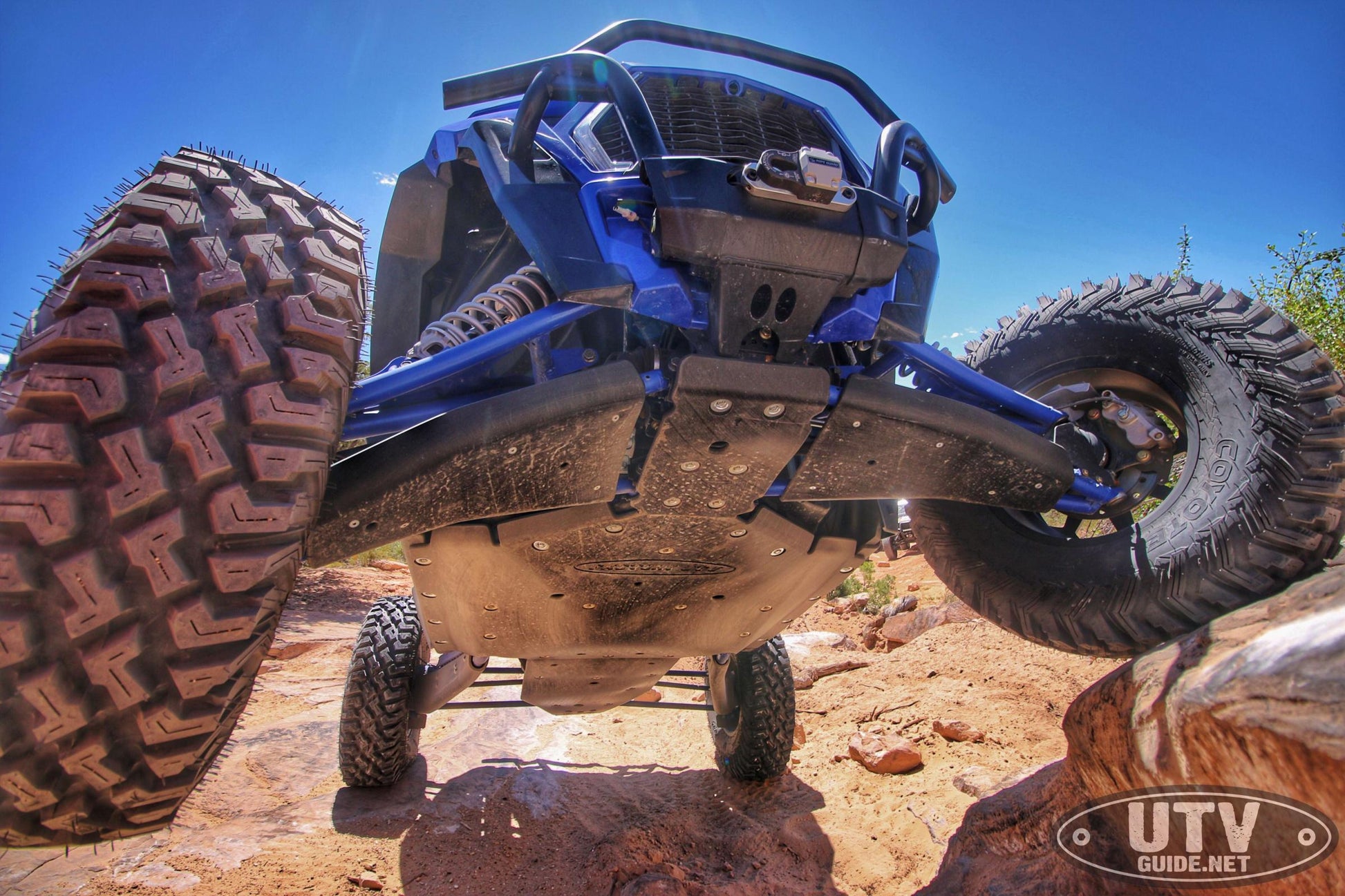 Factor 55 FlatLink XTV Rope Guard UTV/ATV Silver Factor 55