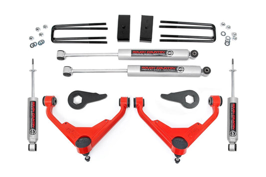 3 Inch Lift Kit | FK/FF Code | Chevy/GMC Sierra/Silverado 2500 HD Suburban/Yukon XL 2500 (01-10) Rough Country