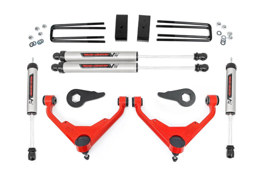 3 Inch Lift Kit | FT Code | V2 | Chevy/GMC Sierra/Silverado 2500 HD Suburban/Yukon XL 2500 (01-10) Rough Country
