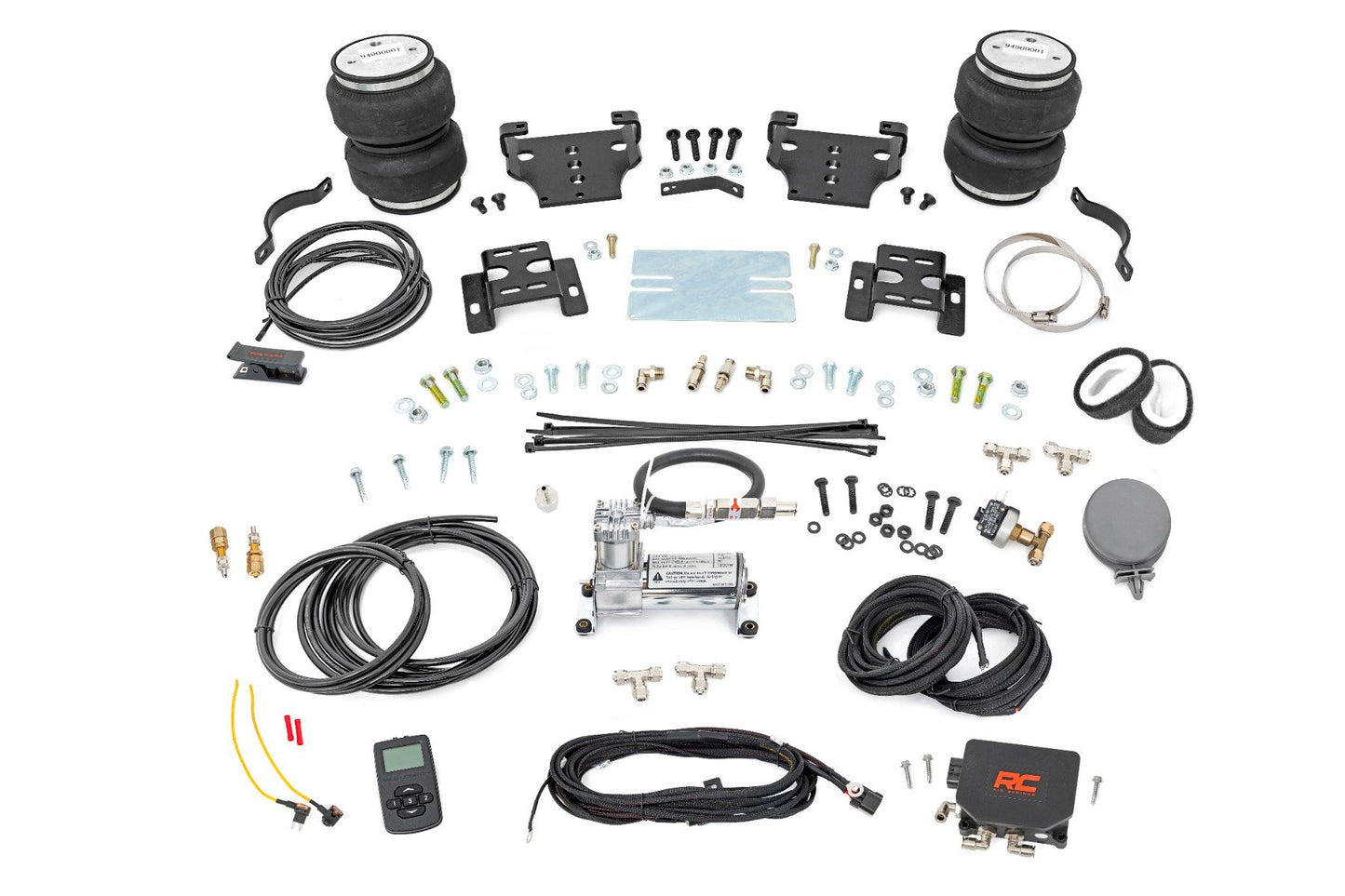 Air Spring Kit w/compressor | Wireless Controller | 0-6" Lift | Chevy/GMC 2500HD (01-10) Rough Country