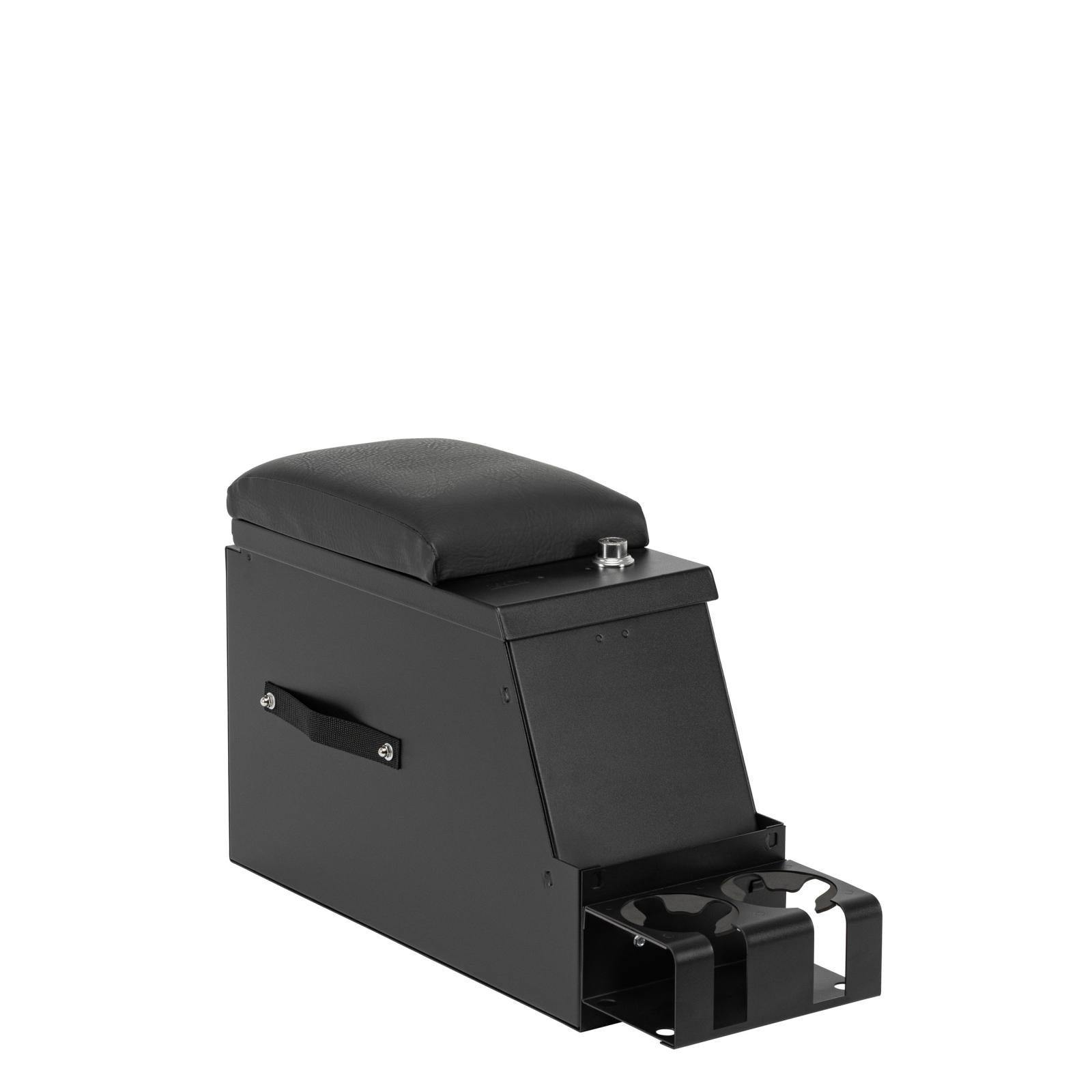 Series II Center Console Universal 8 Inch Wide Black Products Tuffy Security