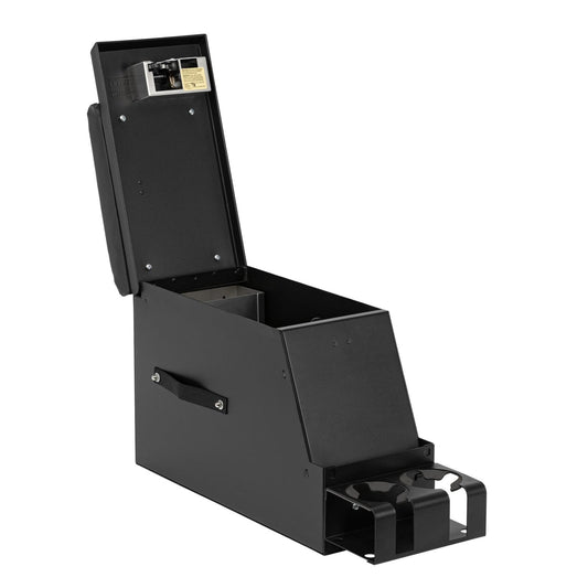 Series II Center Console Universal 8 Inch Wide Black Products Tuffy Security-1