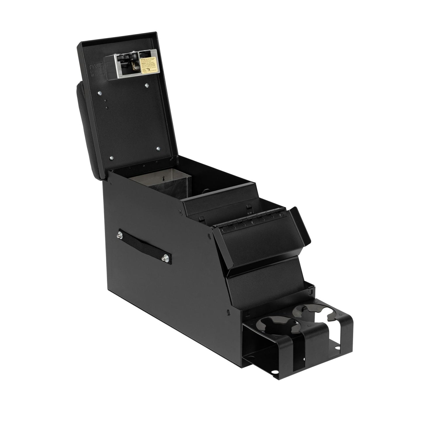 Deluxe Stereo Center Console Universal 8 Inch Wide Black Products Tuffy Security-2