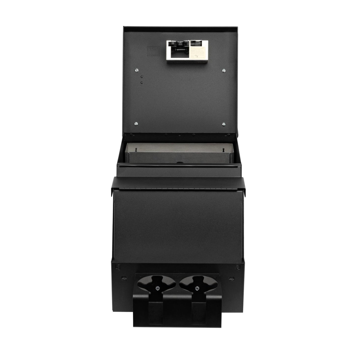 Deluxe Stereo Center Console Universal 12 1/2 Inch Wide Black Products Tuffy Security-4