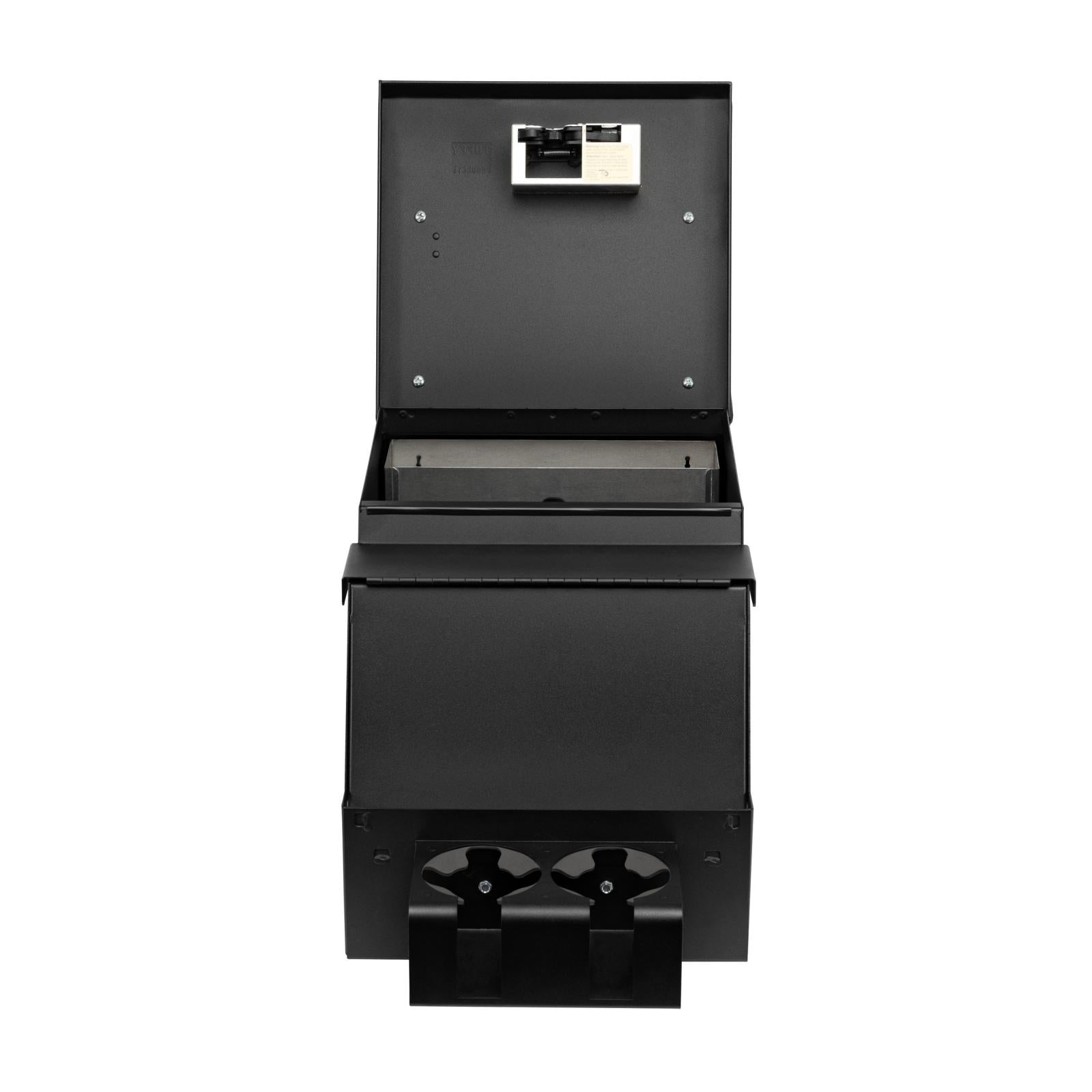 Deluxe Stereo Center Console Universal 12 1/2 Inch Wide Black Products Tuffy Security-4