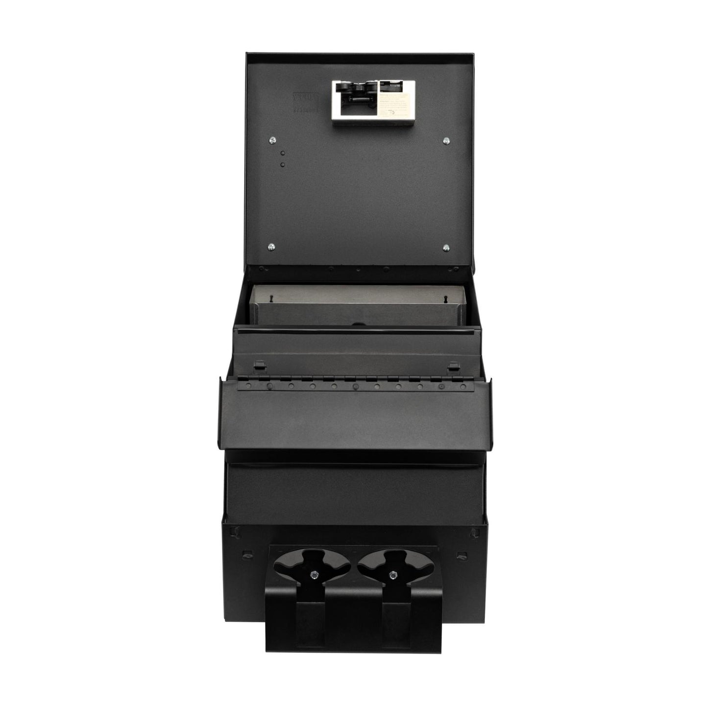 Deluxe Stereo Center Console Universal 12 1/2 Inch Wide Black Products Tuffy Security-5
