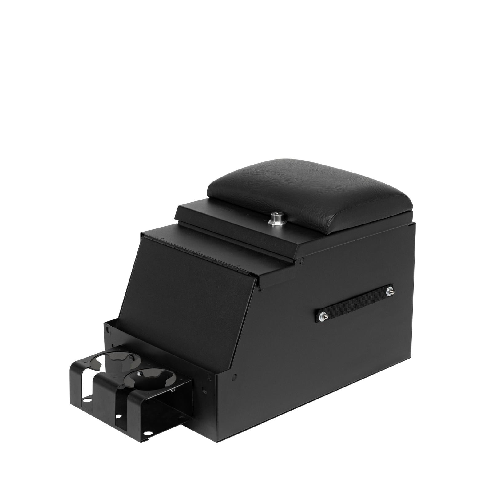 Deluxe Stereo Center Console Universal 12 1/2 Inch Wide Black Products Tuffy Security-6