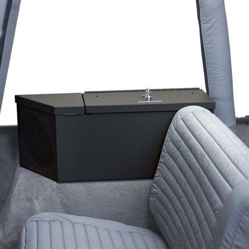 Speaker/Storage Lockbox - 92-95 Wrangler YJ / 93 Defender 110 / 94-95, 97 Defender 90 / 64-84 Land Cruiser 6-9 inch Locking Black Set of 2 Products Tuffy Security