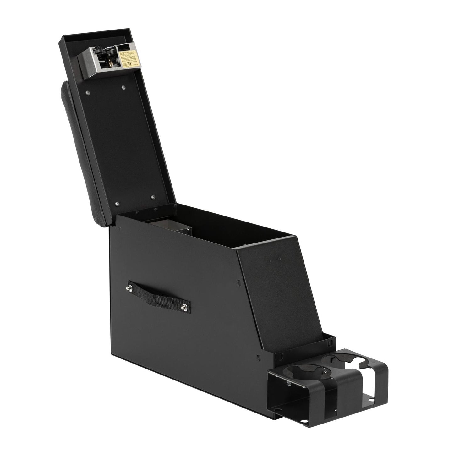 Series II Center Console Universal 6 1/2 Inch Wide Black Products Tuffy Security-1
