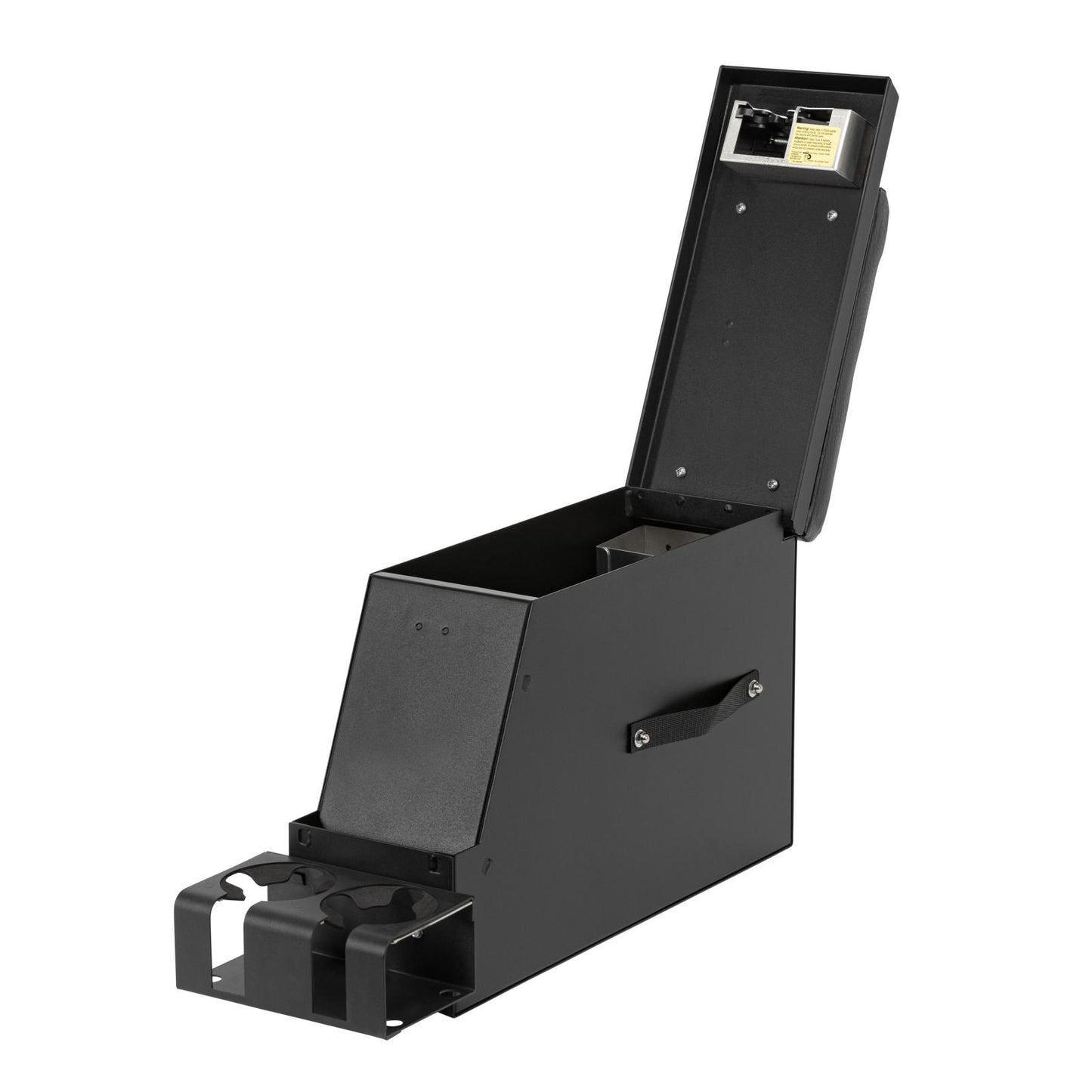 Series II Center Console Universal 6 1/2 Inch Wide Black Products Tuffy Security-5
