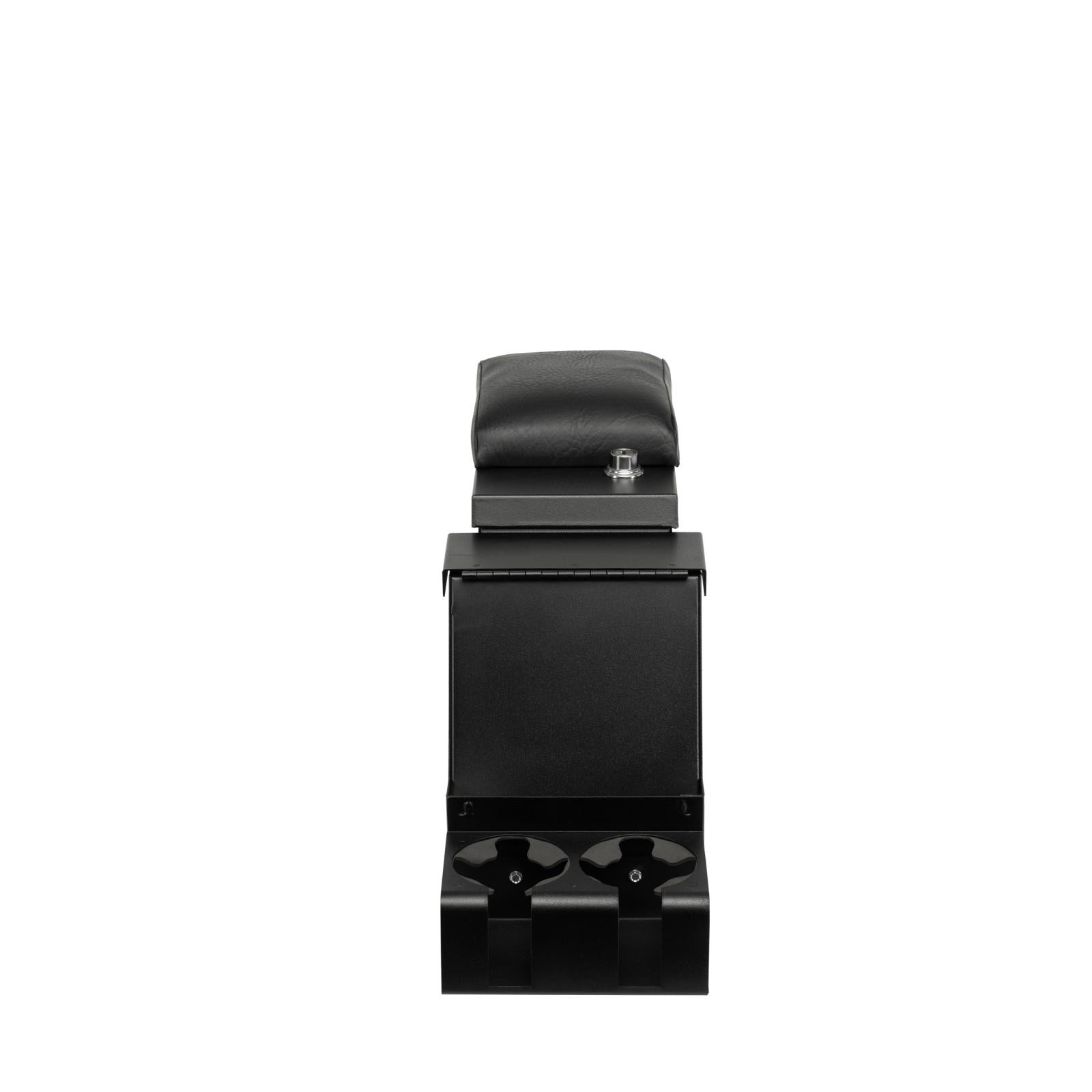 Deluxe Stereo Center Console Universal 6 1/2 Inch Wide Black Products Tuffy Security-3