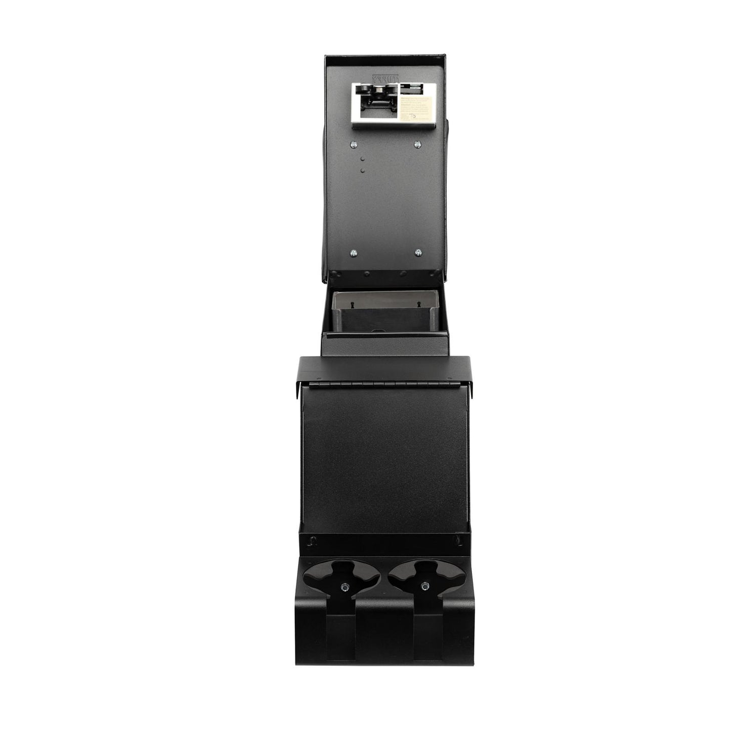 Deluxe Stereo Center Console Universal 6 1/2 Inch Wide Black Products Tuffy Security-4