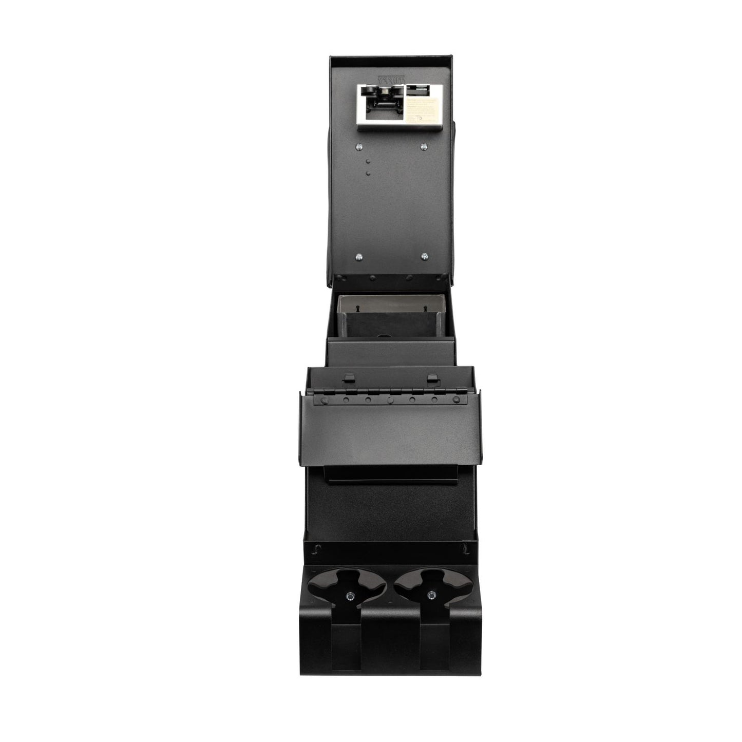Deluxe Stereo Center Console Universal 6 1/2 Inch Wide Black Products Tuffy Security-5