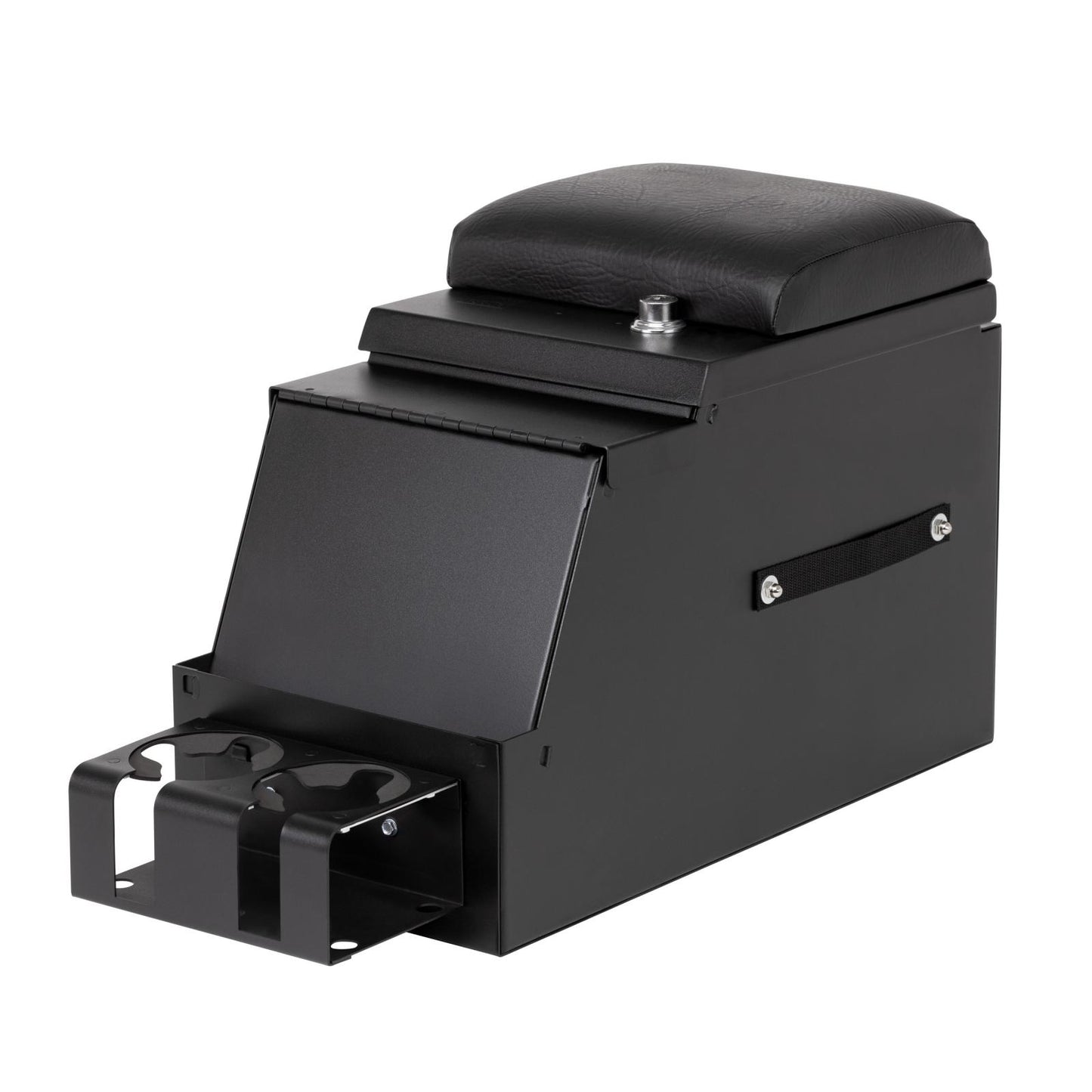 Deluxe Stereo Center Console Universal 10 Inch Wide Black Products Tuffy Security