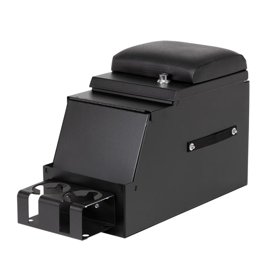 Deluxe Stereo Center Console Universal 10 Inch Wide Black Products Tuffy Security