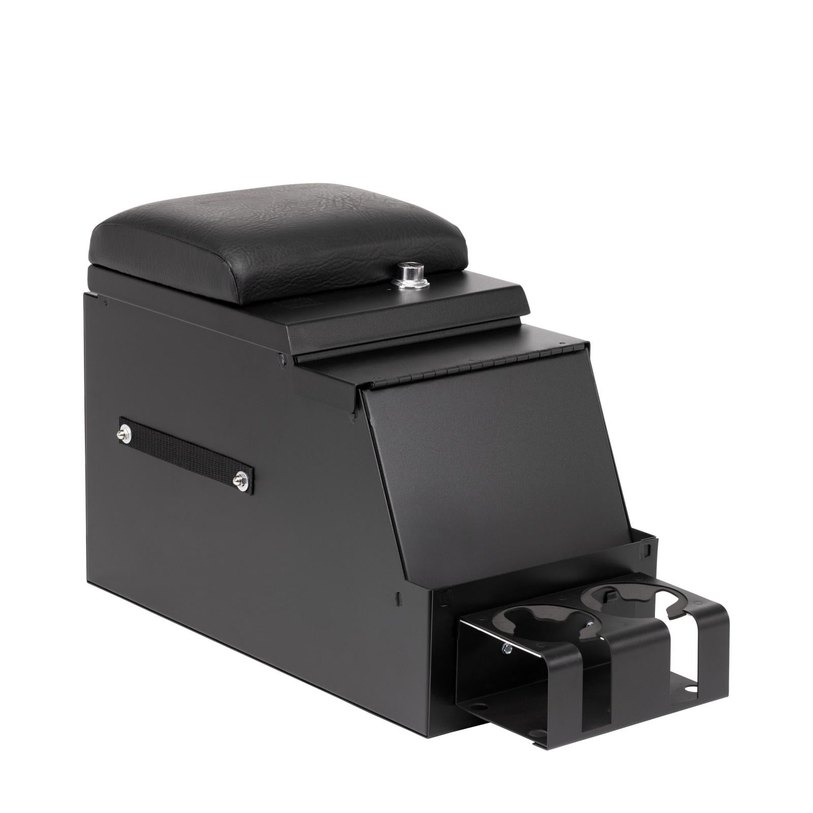 Deluxe Stereo Center Console Universal 10 Inch Wide Black Products Tuffy Security-4