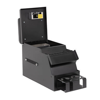Deluxe Stereo Center Console Universal 10 Inch Wide Black Products Tuffy Security-5