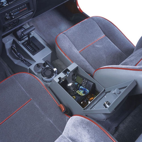 Series II Center Console - 97-06 Wrangler TJ w/o Factory Subwoofer Full Black Products Tuffy Security-1