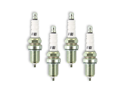 HP Copper Spark Plug Shorty 14MM Thread, .750 In Reach Heat Range 6 Gasket (Flat) Seat 4-Pack ACCEL