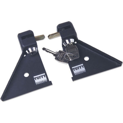 Door Hinge Locker - 97-06 Wrangler TJ Black Set of 2 Products Tuffy Security-1