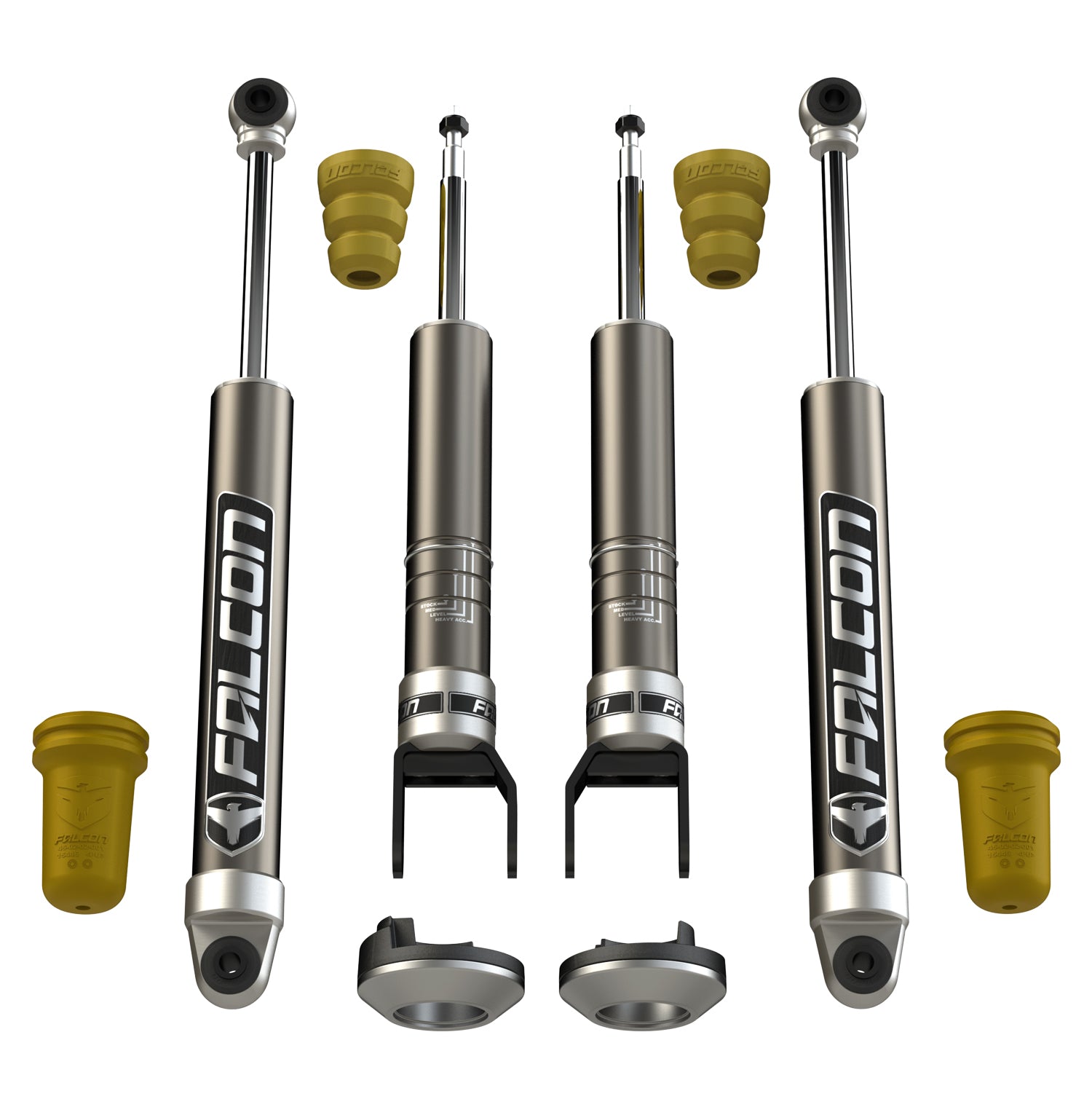 2009+ Dodge/Ram 1500/Classic 2.25 Inch Sport Shock Leveling System Falcon Shocks