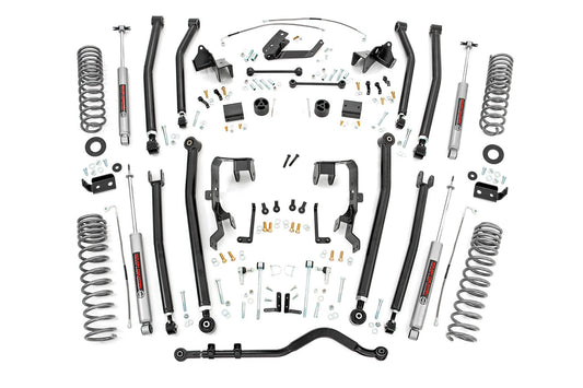 4 Inch Lift Kit | Long Arm | Jeep Wrangler Unlimited 2WD/4WD (2007-2011) Rough Country