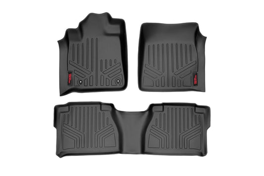 Floor Mats | Front and Rear l Double Cab | Toyota Tundra 2WD/4WD (2007-2011) Rough Country