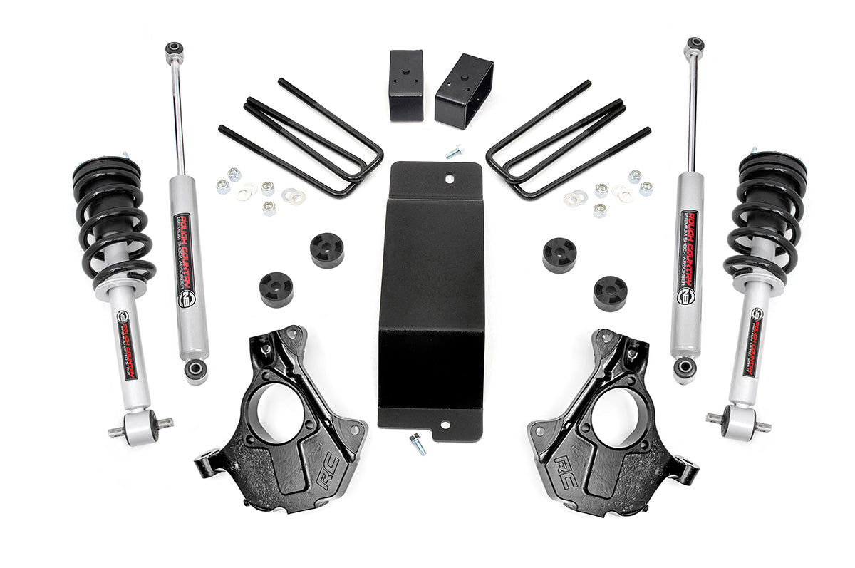 3.5 Inch Lift Kit | Cast Steel LCA | FR N3 | Chevy/GMC 1500 (14-18 & Classic) Rough Country