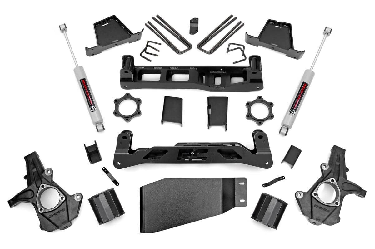 6 Inch Lift Kit | Chevy Silverado & GMC Sierra 1500 4WD (2007-2013) Rough Country