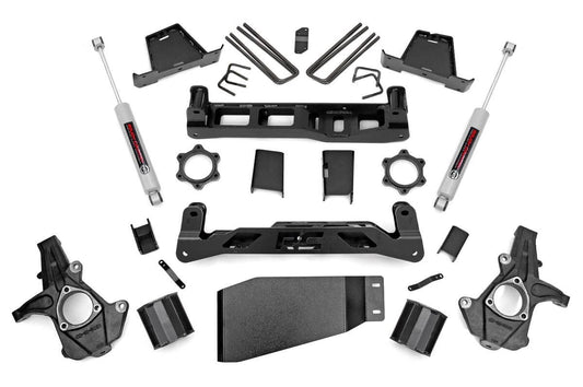 6 Inch Lift Kit | Chevy Silverado & GMC Sierra 1500 4WD (2007-2013) Rough Country