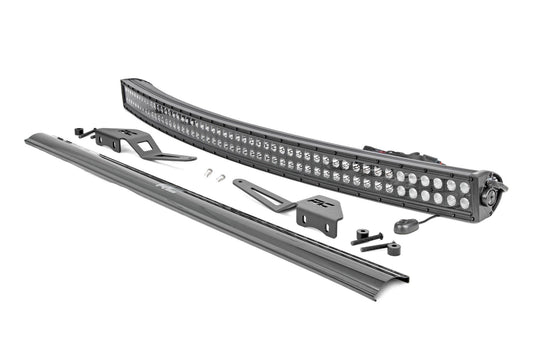 LED Light Kit | 50 Inch Curved | Dual Row Black | Toyota FJ Cruiser (07-14) Rough Country