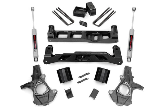 5 Inch Lift Kit | Cast Steel | Chevy/GMC 1500 2WD (14-17) Rough Country