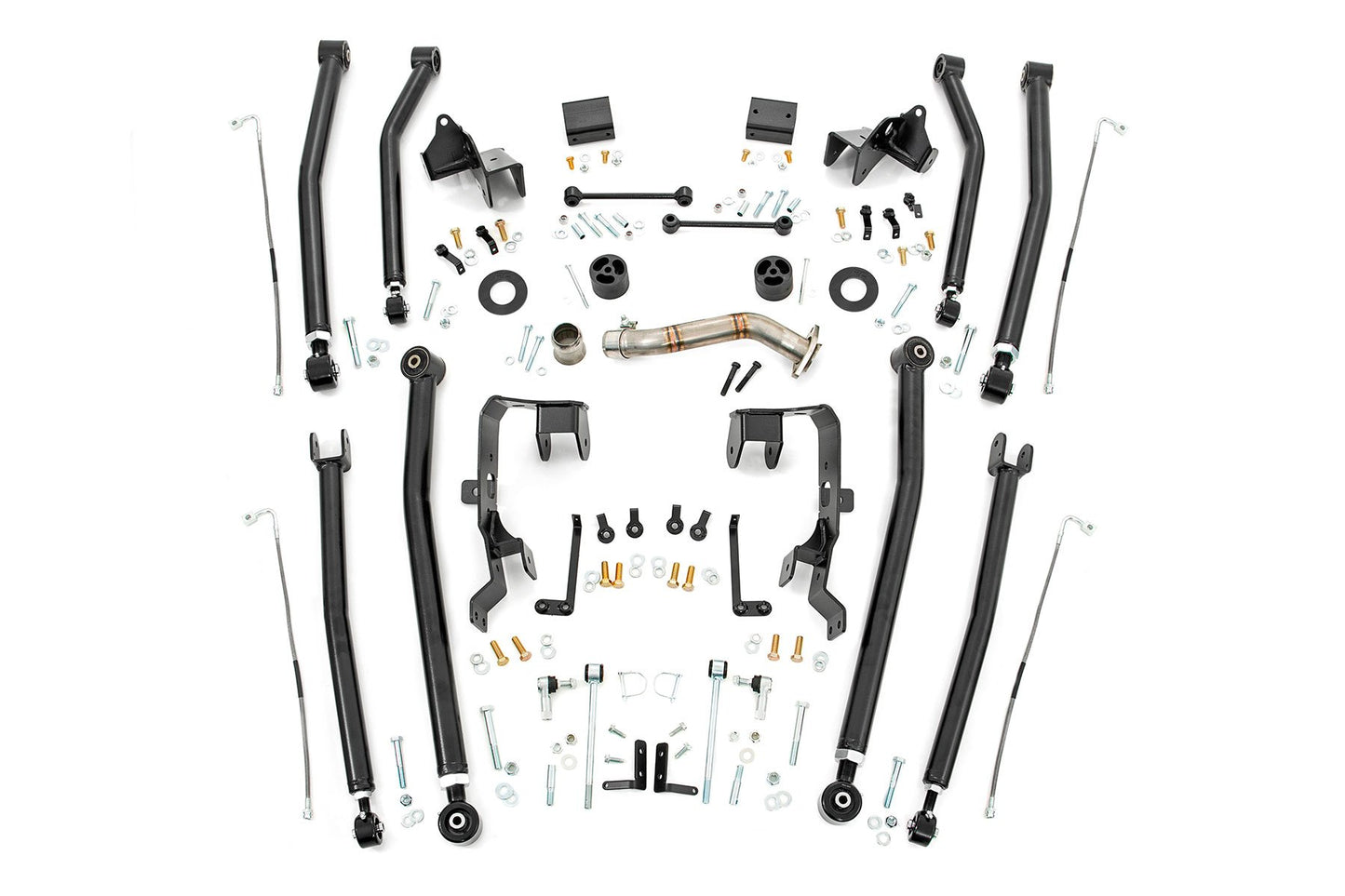 Long Arm Upgrade Kit | Jeep Wrangler JK/Wrangler Unlimited  (2007-2018) Rough Country