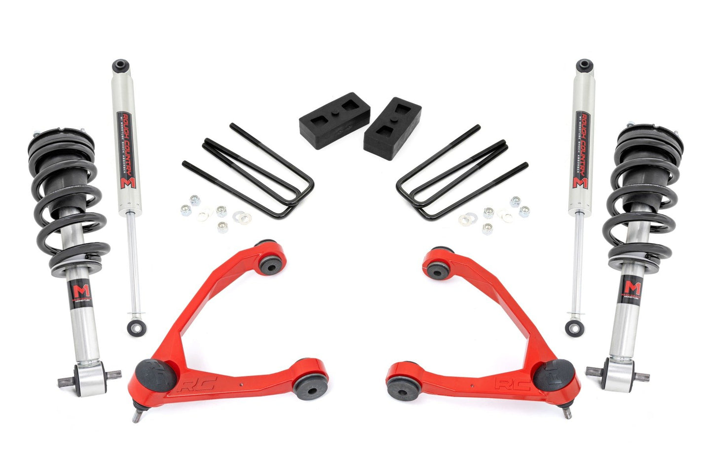 3.5 Inch Lift Kit | Cast Steel | M1 Strut | Chevy/GMC 1500 (07-13) Rough Country