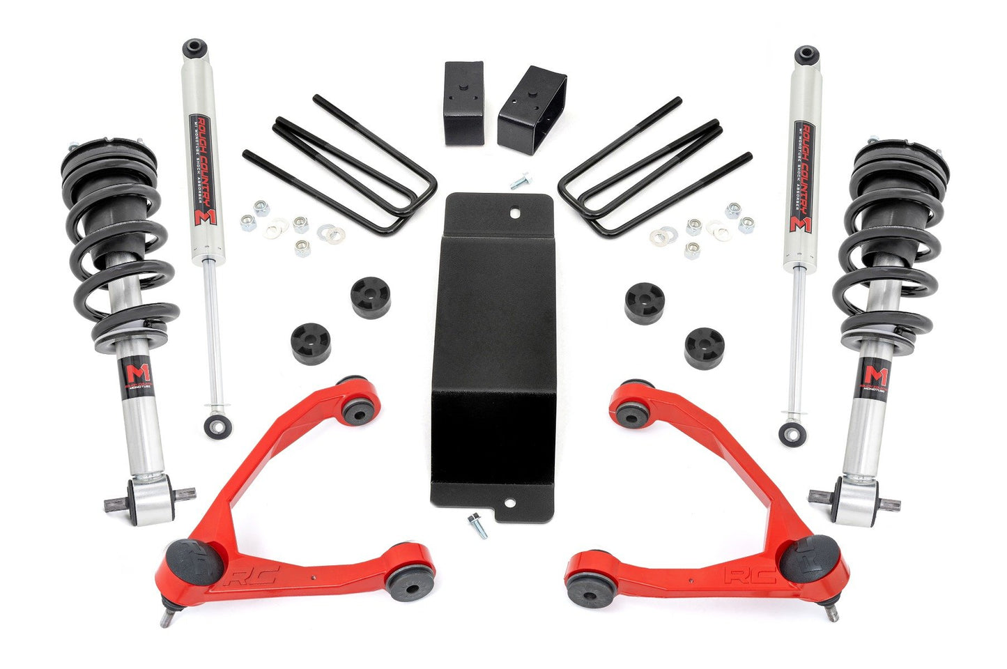 3.5 Inch Lift Kit | UCA | M1 Struts | Chevy/GMC 1500 (07-13) Rough Country