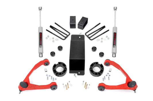 3.5 Inch Lift Kit | Alum/Cast Steel | Chevy/GMC 1500 (07-16) Rough Country