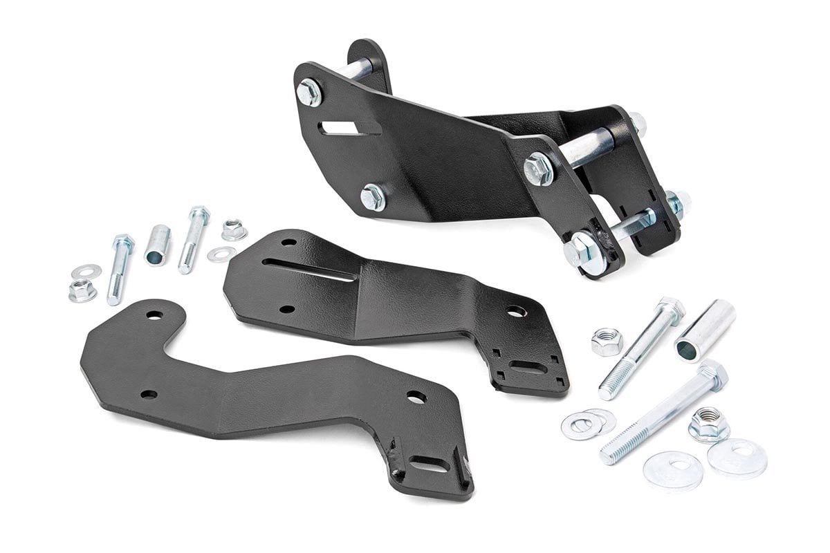 Control Arm Relocation Kit | Front | Jeep Wrangler JK/Wrangler Unlimited (07-18) Rough Country