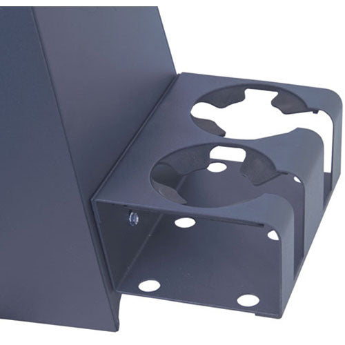 Dual Cup Holder Universal 9 Degree Angle Black Products Tuffy Security