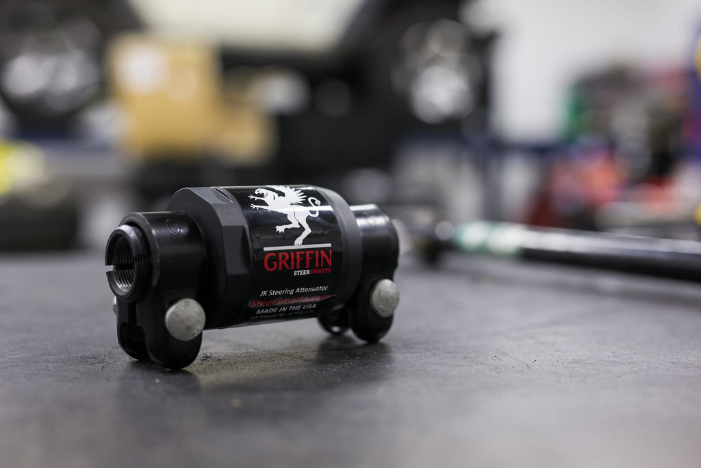 Steer Smarts Jeep Attenuator Upgrade for HD Drag Link For 07-18 Wrangler JK Griffin HD Steer Smarts