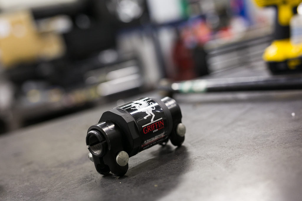 Steer Smarts Jeep Attenuator Upgrade for HD Drag Link For 07-18 Wrangler JK Griffin HD Steer Smarts