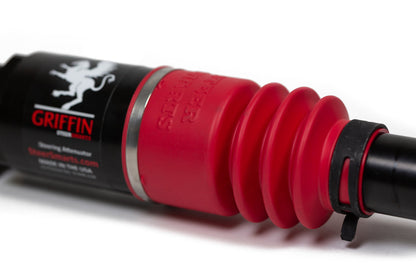 Jeep Steering Attenuator Upgrade for XD Drag Links Griffin XD For 07-24 Wrangler JK/JL, Gladiator Red Bellow Steer Smarts-2