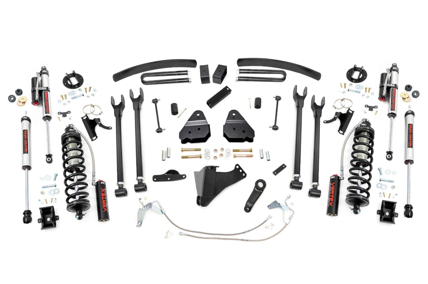6 Inch Lift Kit  |  Gas  |  4 Link  |  C/O Vertex | Ford F-250/F-350 Super Duty (08-10) Rough Country