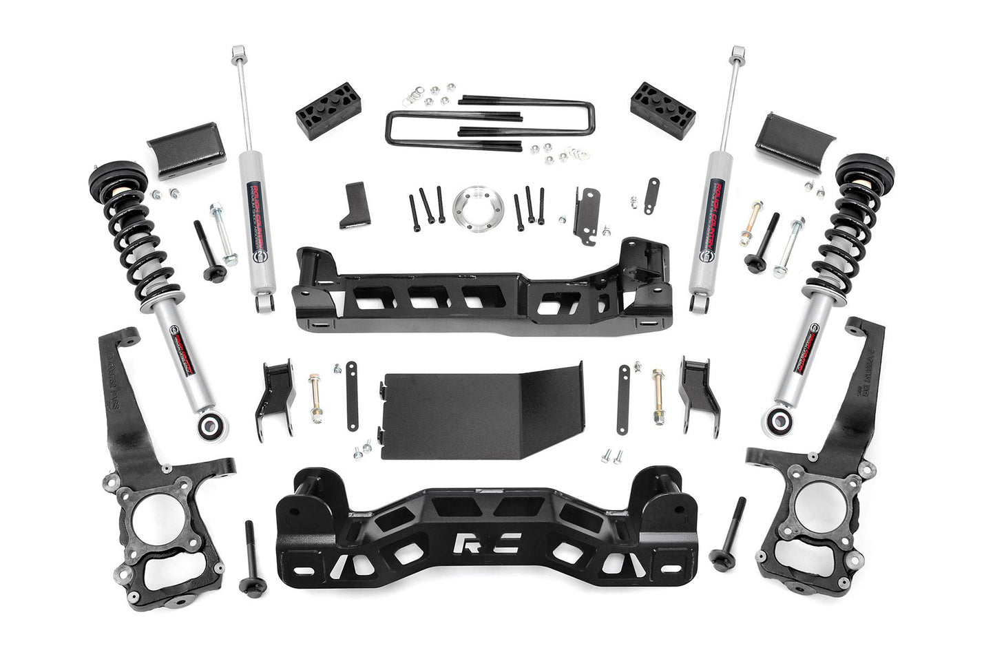 4 Inch Lift Kit | N3 Struts | Ford F-150 4WD (2014) Rough Country