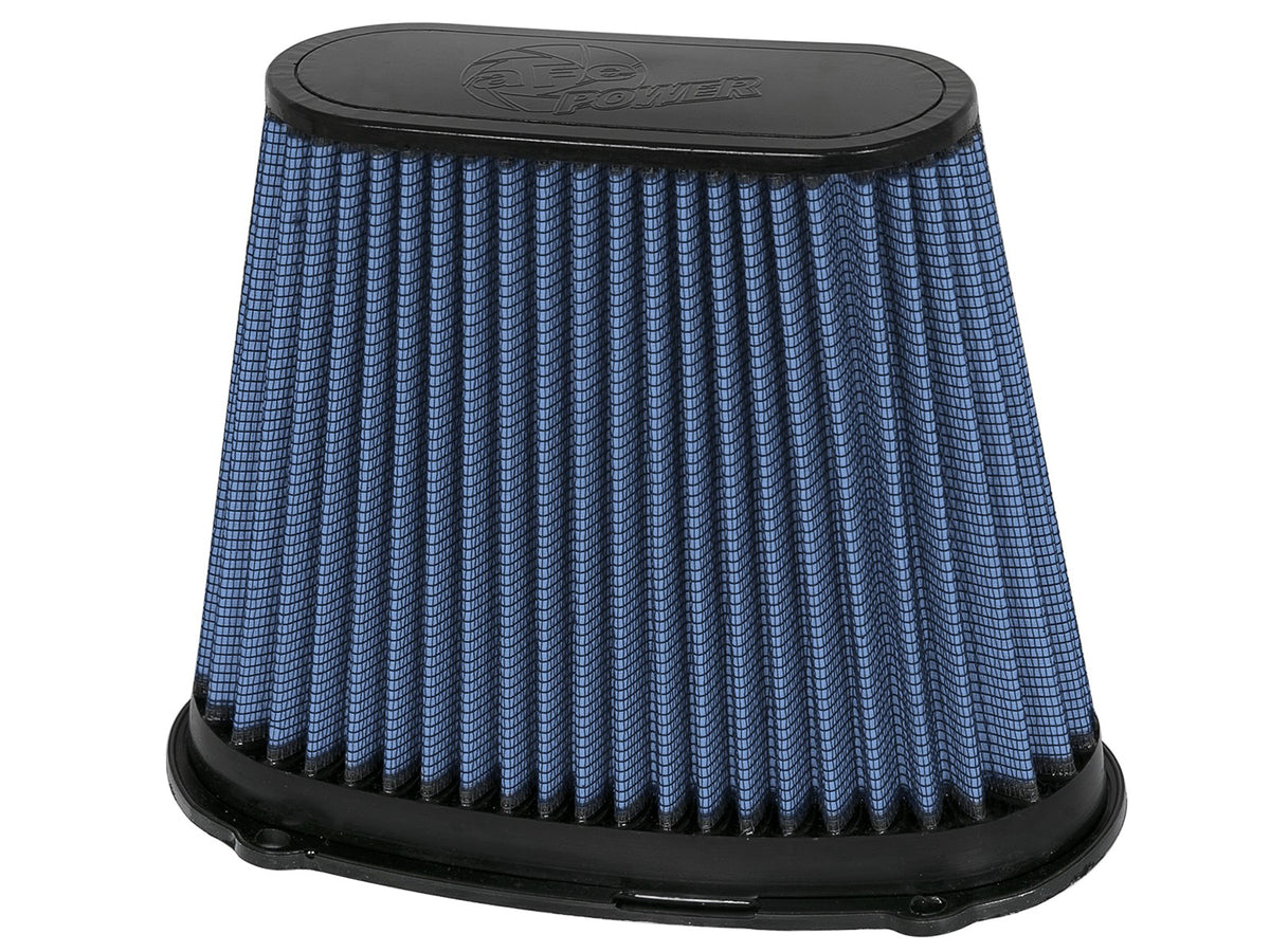 Magnum Flow Round Racing Air Filter w/ Pro 5R Media (11x4-1/4) Inch B x (7-1/2x3) Inch T x 8-1/2 Inch H aFe Power