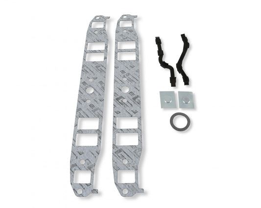Performance Intake Manifold Gaskets .060 Inch Thick Fits 1955-1991 Chevrolet 262-400 Small Block Stock Port & bolt locations. 1.20 Inch x 1.87 Inch Mr Gasket