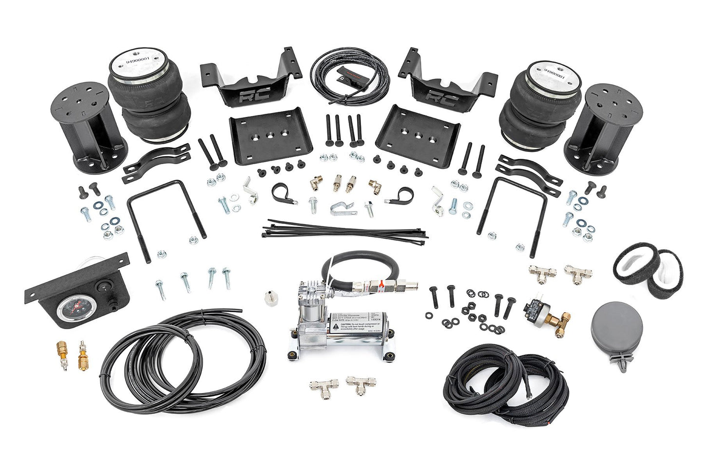 Air Spring Kit w/compressor | 6-7.5 Inch Lift Kit | Chevy/GMC 1500 (07-18 & Classic) Rough Country