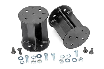 Air Spring Kit w/compressor Wireless Controller Silverado/Sierra 1500 (07-18 & Classic) Rough Country-3
