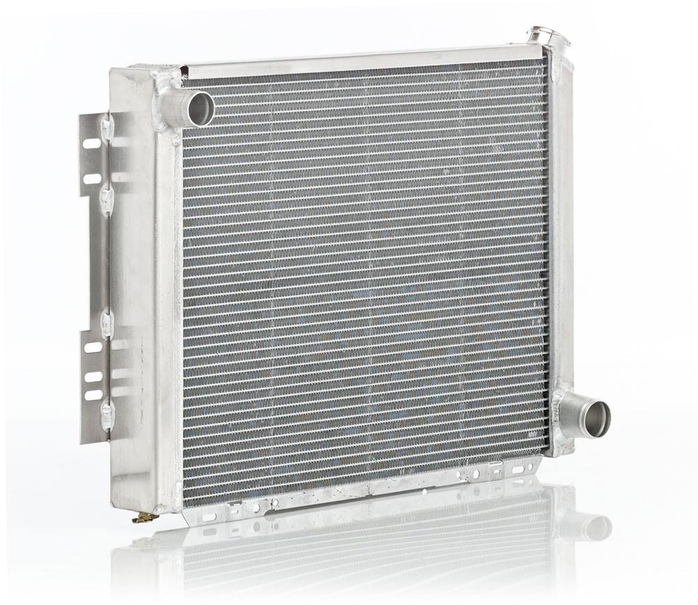 Radiator for Chevy/Dodge/Plymouth w/Std Trans Aluminator Natural Finish Radiator Be Cool