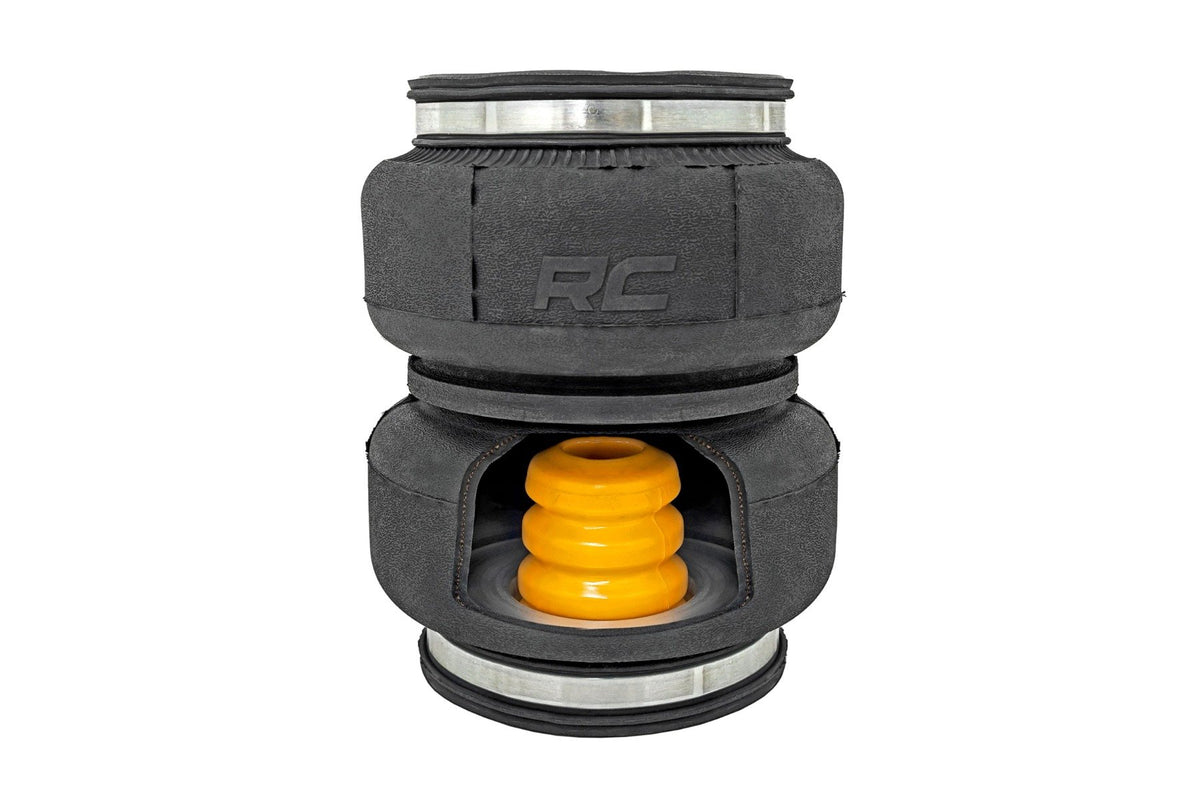 Air Spring Kit with Onboard Air Compressor 17-22 Ford Super Duty 4WD Rough Country-2